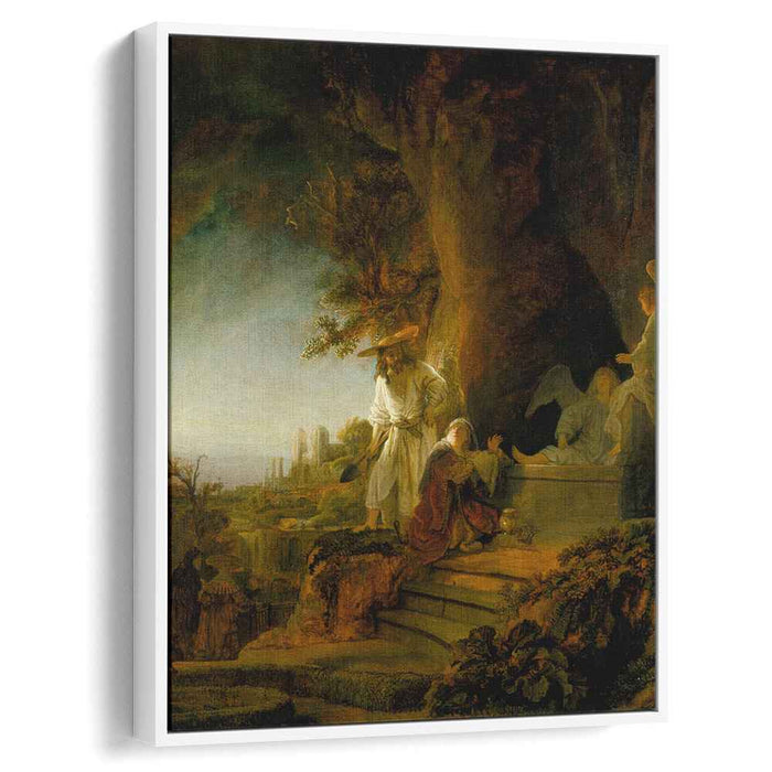 Christ and St. Mary Magdalene at the Tomb (1638) by Rembrandt