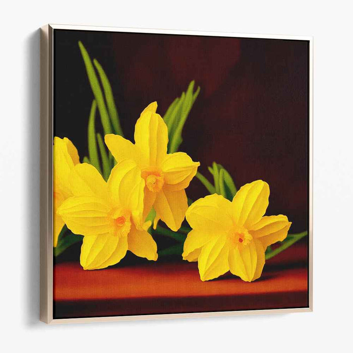 Renaissance Oil Daffodils #002