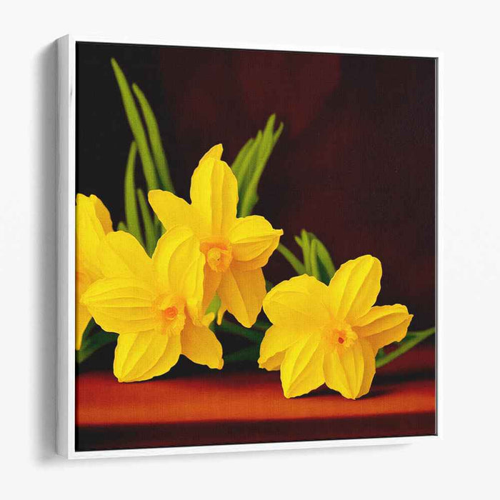 Renaissance Oil Daffodils #002