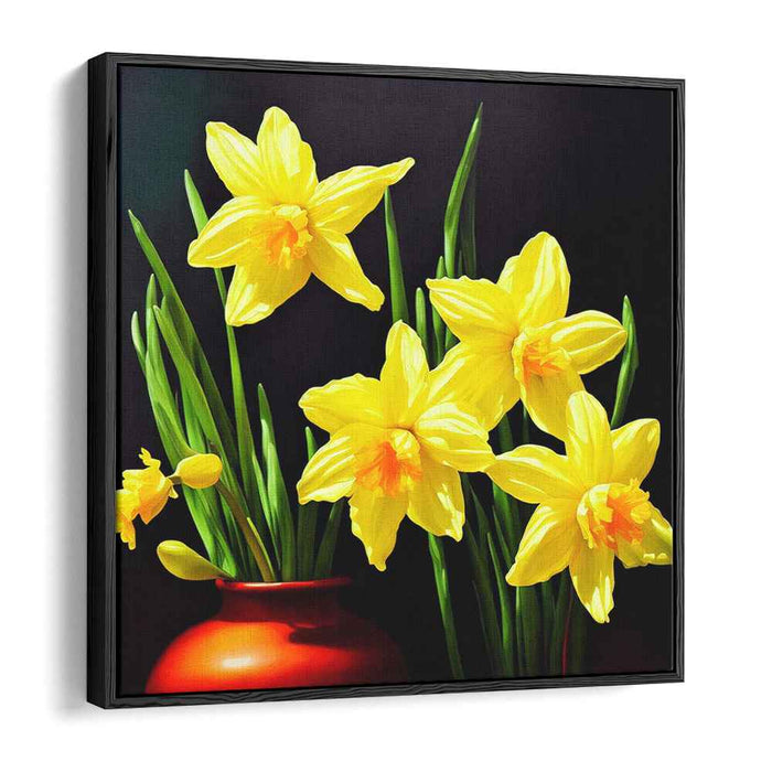 Renaissance Oil Daffodils #003