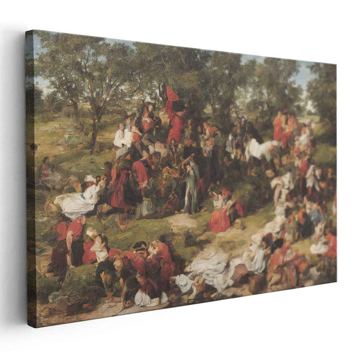 Vibrant Rural Festivity: An Intricate Depiction of Village Life