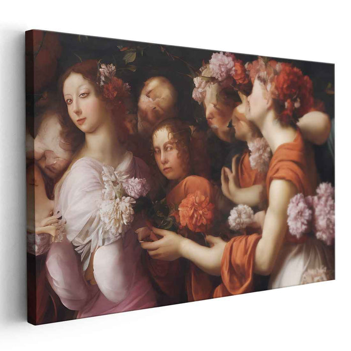 Renaissance Painting Carnations #150