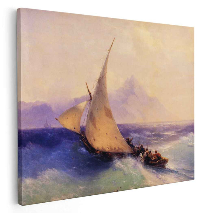 Rescue at Sea (1872) by Ivan Aivazovsky