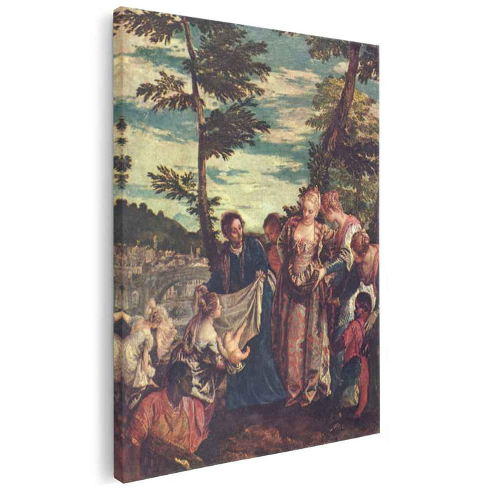 Rescue of Moses from the waters of the Nile (1580) by Paolo Veronese