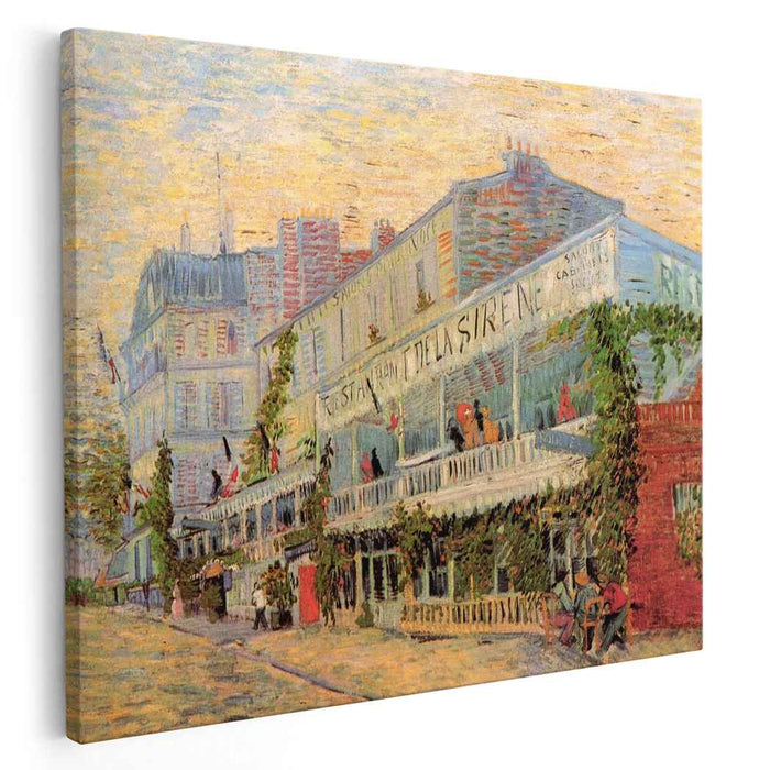 Restaurant de la Sirene at Asnieres (1887) by Vincent van Gogh