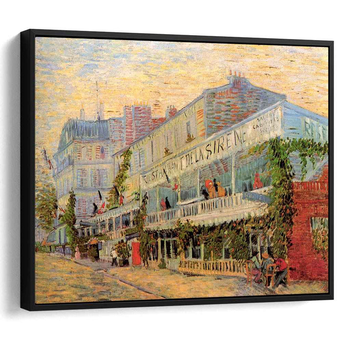 Restaurant de la Sirene at Asnieres (1887) by Vincent van Gogh