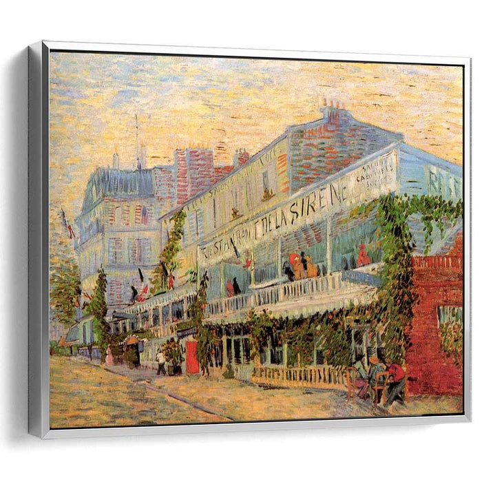 Restaurant de la Sirene at Asnieres (1887) by Vincent van Gogh