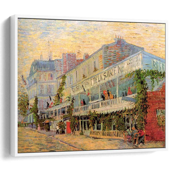 Restaurant de la Sirene at Asnieres (1887) by Vincent van Gogh