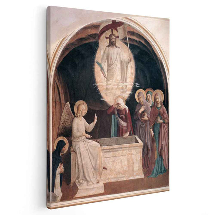 Resurrection of Christ and Women at the Tomb (1442) by Fra Angelico