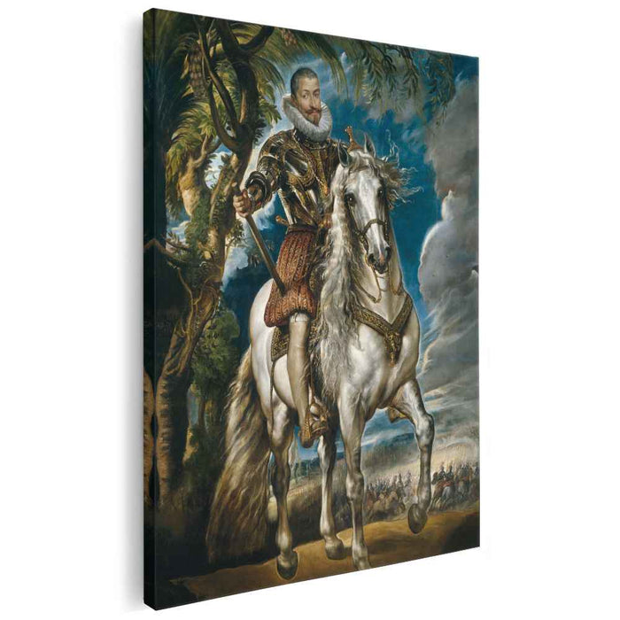 Equestrian Portrait of the Duke of Lerma (1603) by Peter Paul Rubens