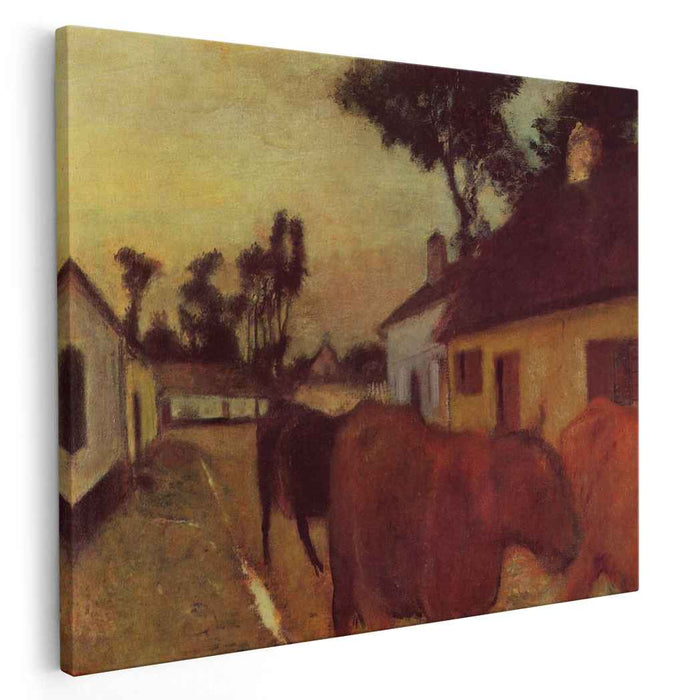 Return of the Herd (1898) by Edgar Degas