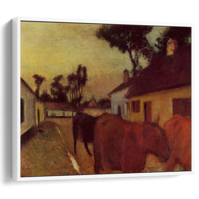 Return of the Herd (1898) by Edgar Degas