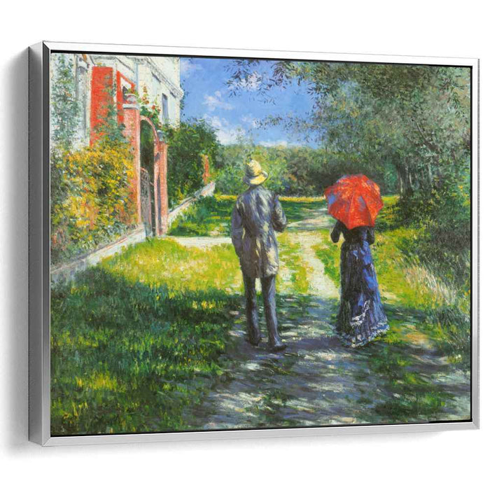 Rising Road (1881) by Gustave Caillebotte