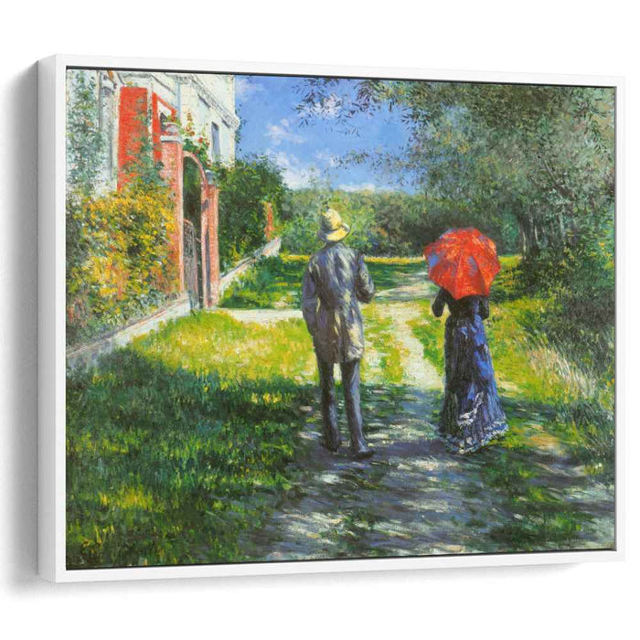 Rising Road (1881) by Gustave Caillebotte