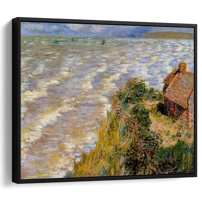 Rising Tide at Pourville (1882) by Claude Monet