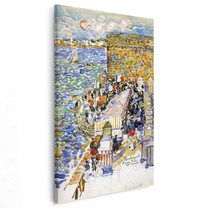 Rising Tide, St. Malo by Maurice Prendergast
