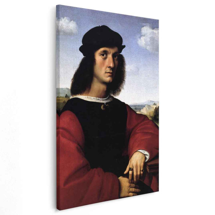 Portrait of Agnolo Doni (1506) by Raphael