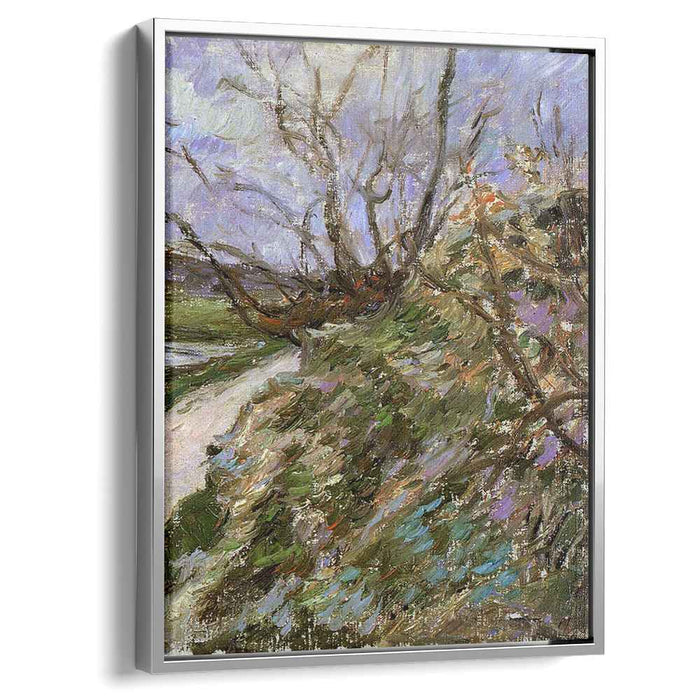 River bank in winter (1881) by Paul Gauguin