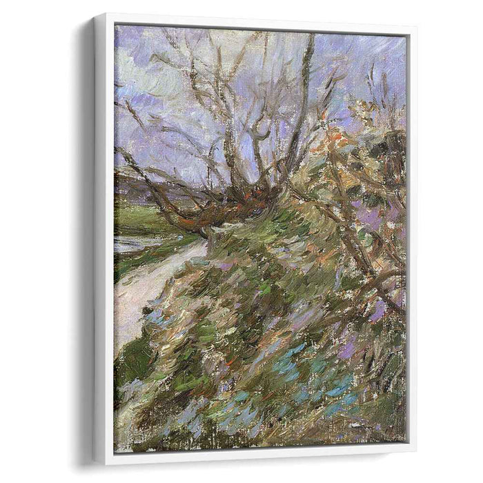 River bank in winter (1881) by Paul Gauguin