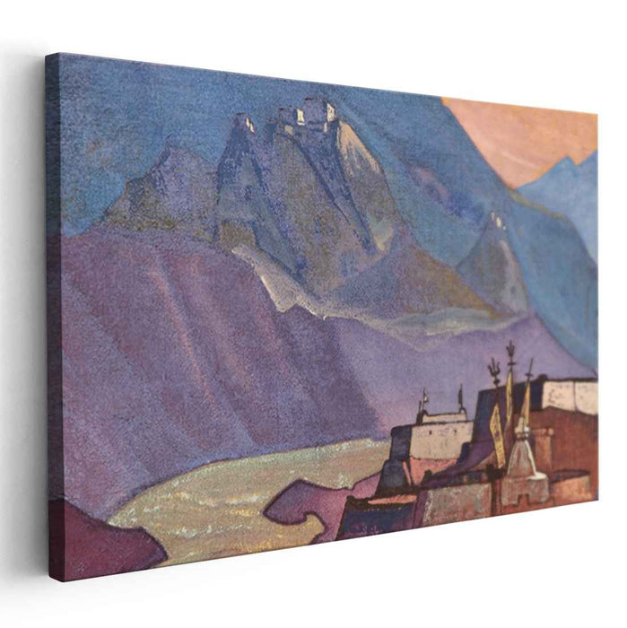 River Chandra (1932) by Nicholas Roerich