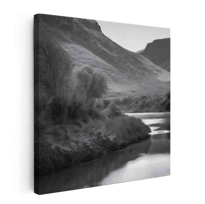 Calm Water Serenity: Tranquil River Landscape