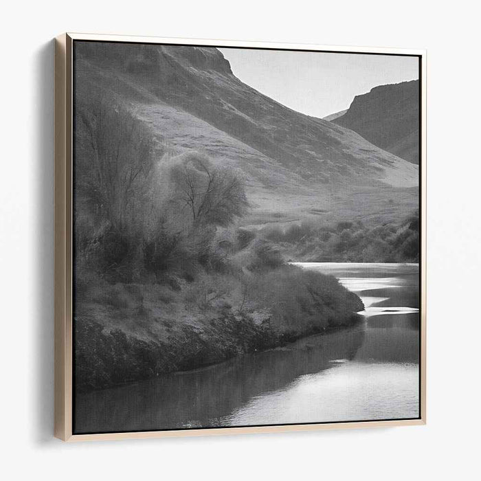 Calm Water Serenity: Tranquil River Landscape