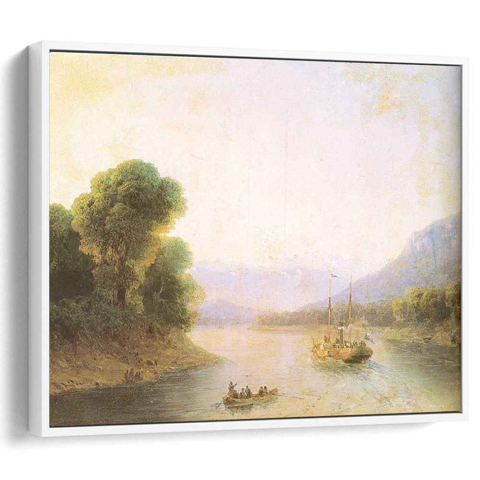 River Rioni. Georgia (1880) by Ivan Aivazovsky