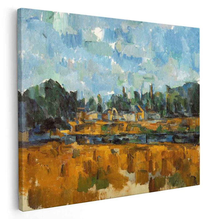 Riverbanks (1905) by Paul Cezanne