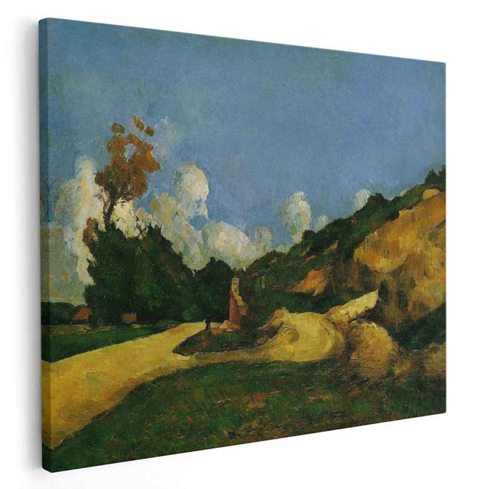 Road (1871) by Paul Cezanne