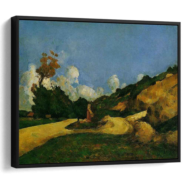 Road (1871) by Paul Cezanne