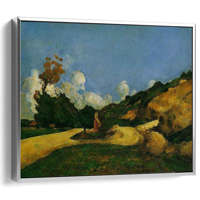 Road (1871) by Paul Cezanne