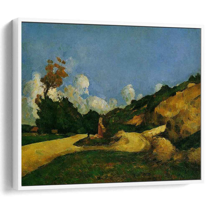 Road (1871) by Paul Cezanne