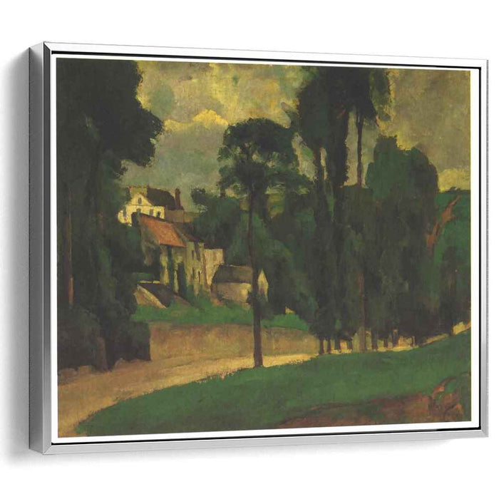 Road at Pontoise (1875) by Paul Cezanne
