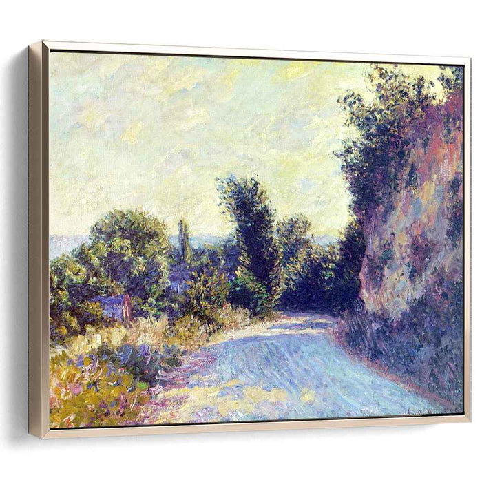 Road near Giverny 02 (1885) by Claude Monet