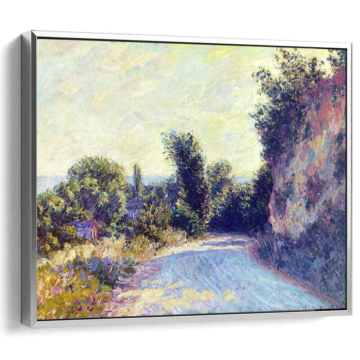 Road near Giverny 02 (1885) by Claude Monet