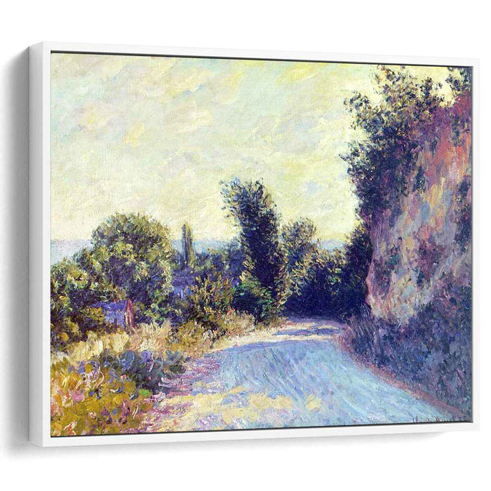 Road near Giverny 02 (1885) by Claude Monet