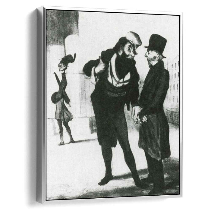 Robert Macaire Business Men (1836) by Honore Daumier
