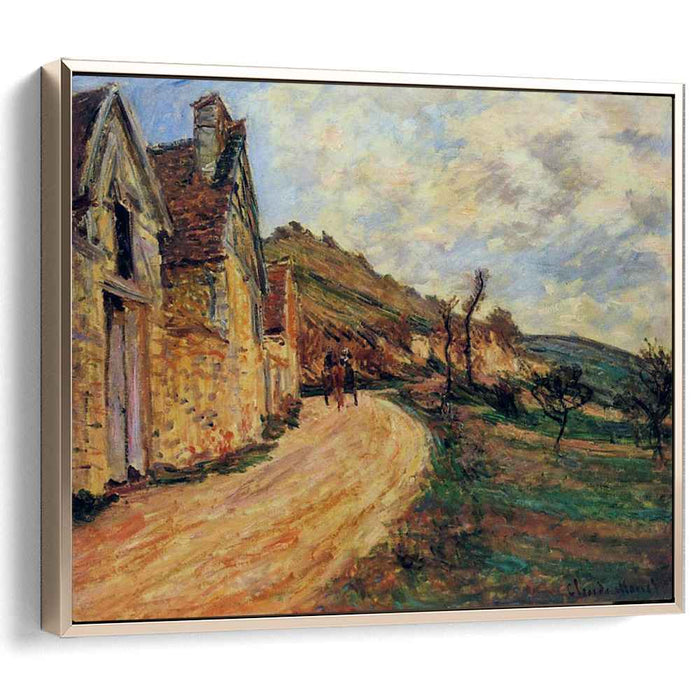 Rocks at Falaise near Giverny (1885) by Claude Monet