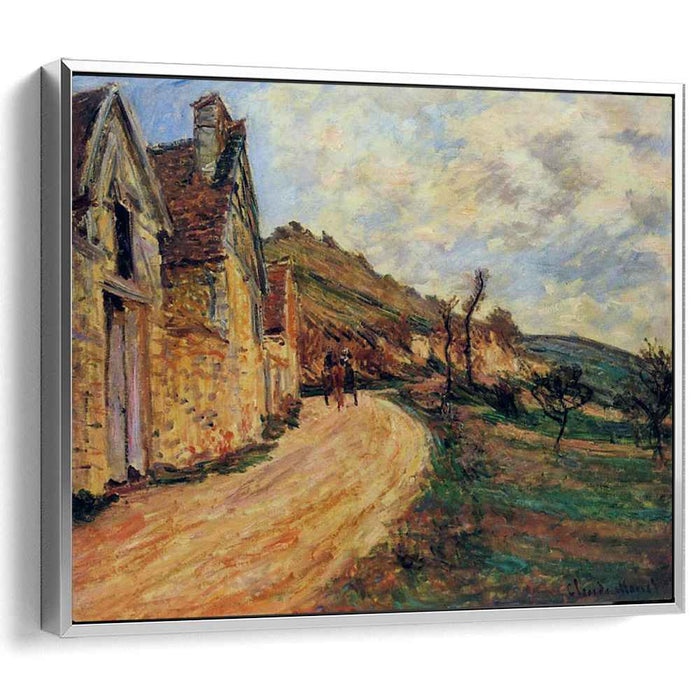 Rocks at Falaise near Giverny (1885) by Claude Monet