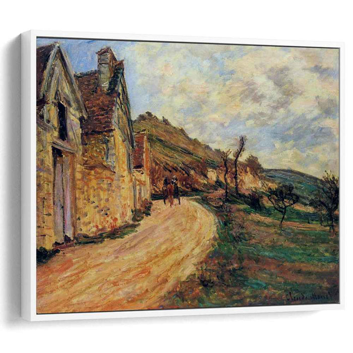 Rocks at Falaise near Giverny (1885) by Claude Monet