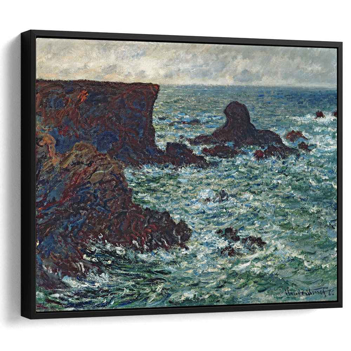 Rocks at Port Coton, the Lion Rock by Claude Monet