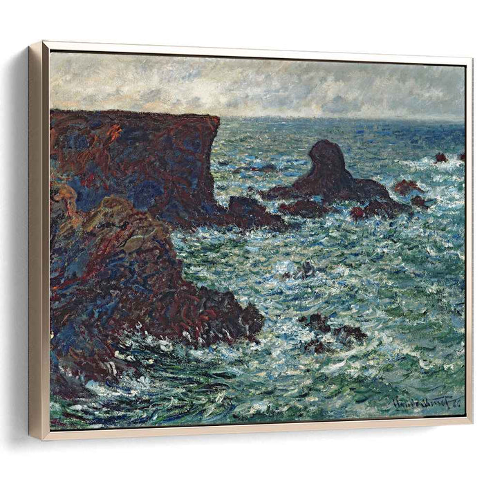 Rocks at Port Coton, the Lion Rock by Claude Monet