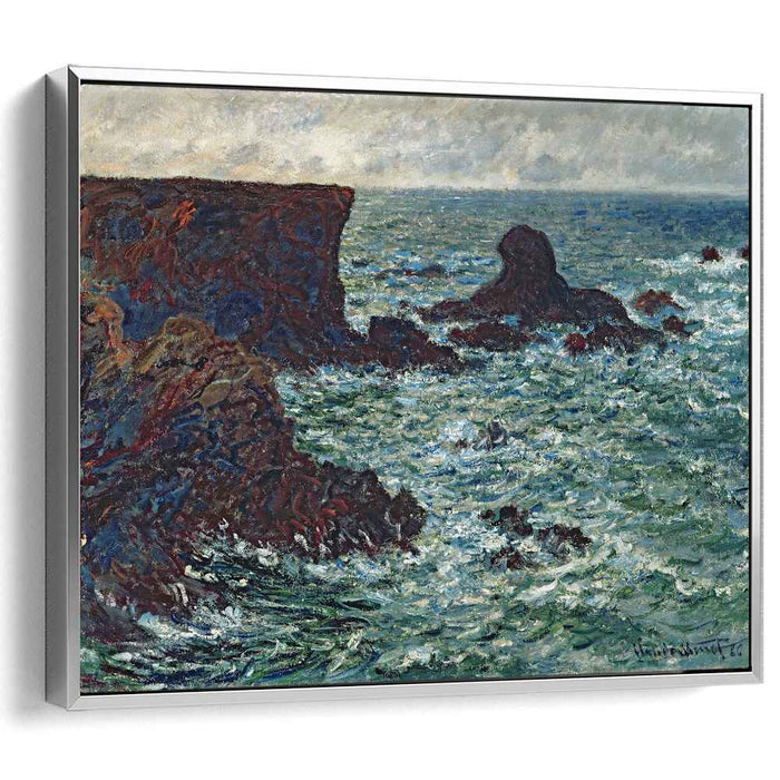 Rocks at Port Coton, the Lion Rock by Claude Monet
