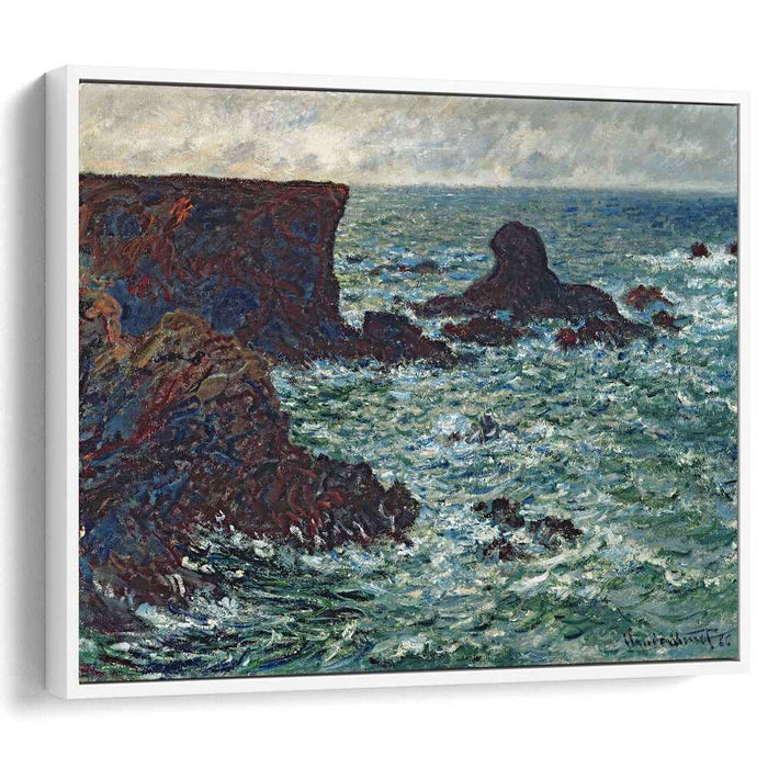 Rocks at Port Coton, the Lion Rock by Claude Monet