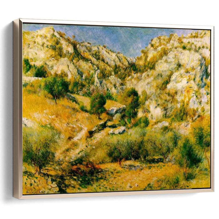 Rocky Craggs at l'Estaque (1882) by Pierre-Auguste Renoir
