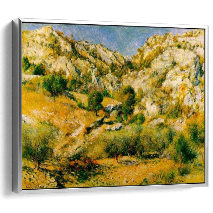 Rocky Craggs at l'Estaque (1882) by Pierre-Auguste Renoir