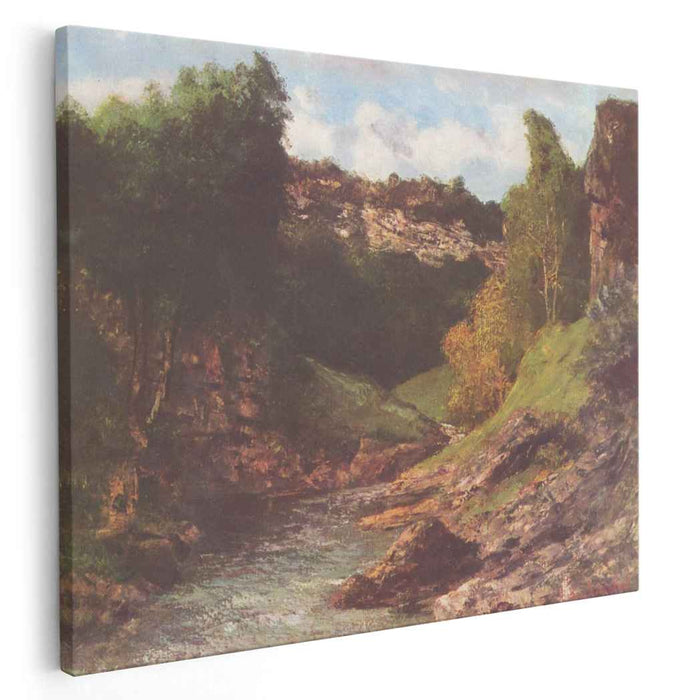 Rocky Landscape (1862) by Gustave Courbet