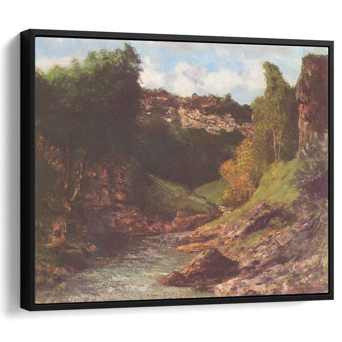 Rocky Landscape (1862) by Gustave Courbet