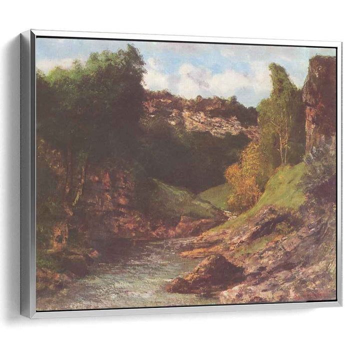 Rocky Landscape (1862) by Gustave Courbet