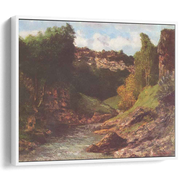 Rocky Landscape (1862) by Gustave Courbet